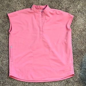 Figs scrub top in pink. Rafaela XXS